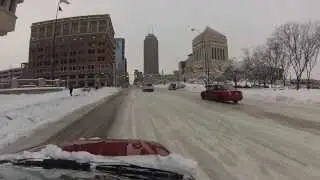 INDIANAPOLIS WINTER STORM DIG OUT 2014