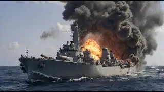 13 минут назад: пилоты F-16 НАТО жестоко уничтожают российские военные корабли в Черном море.