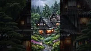 Insomnia and Sleep Aid with Rainstorm Sounds | Ai Video