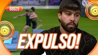 🚨 EXPULSÃO! Paulo Augusto está desclassificado do Big Brother Brasil | BBB 26
