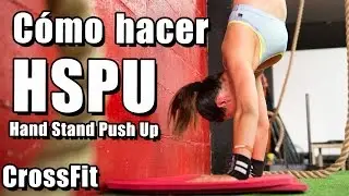 Cómo hacer Hand Stand Push Up HSPU