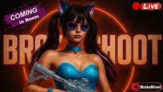 🔴AJAO SATH KHELTE HAI 💥 | BGMI CUSTOM ROOM LIVE WITH BROKESHOOT || #bgmi #battelgroundsmobile #pubg