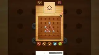 Line Puzzle:String Art. Spruce Level 9. Walkthrough