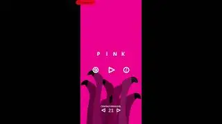 pink (game): Levels 21 22 23 24 25 Walkthrough (by Bart Bonte)