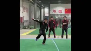 Shaolin modern wushu class