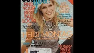 HEIDI MONTAG COSMOgirl