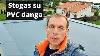 Stogas su PVC danga