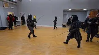 Xavier vs luc open rapier sparring