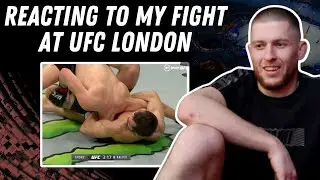 I was never going to TAP! Jack Shore vs Timur Valiev - UFC LONDON - My Reaction