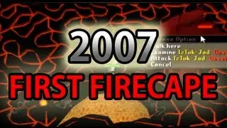 First Fire Cape in Runescape 2007 - Bonesaw Bamf - Runescape Old School
