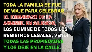 Mi Marido Y 6 Familiares Celebraron El Embarazo De Su Amante. Borré A Toda La Familia Del Registro.