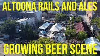 Downtown Altoona Rails and Ales. Heritage Plaza Craft Beer Festival