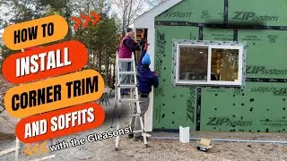 Installing Corner Trim and Soffits