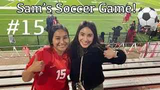SAM’S HIGH SCHOOL SOCCER GAME! *VARSITY* | Quarter-final Game
