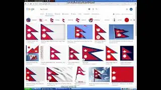 Federal Democratic Republic of Nepal Flag Map Speed Art