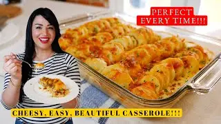 Easy Creamy Cheesy POTATO CASSEROLE Recipe | VIEWS ON THE ROAD