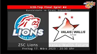 U20-Top: Final Spiel #4 - ZSC vs. Valais-Wallis Future