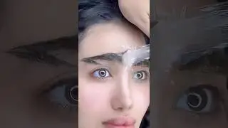Выглядят как настоящие брови! Техника нанесения волосков на брови 😱✨