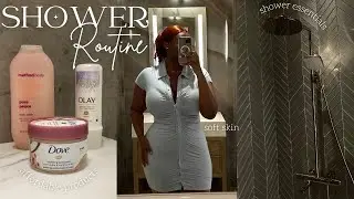 FALL + WINTER AFFORDABLE SHOWER ROUTINE | Feminine Hygiene Tips, Body Care & Self Care| AMINACOCOA
