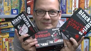 Black Stories Neuheiten 2018 (Moses Verlag) u.a. mit Sebastian Fitzek