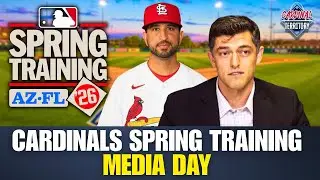 St. Louis Cardinals 2026 Spring Training Media Day Live | Oliver Marmol & Chaim Bloom
