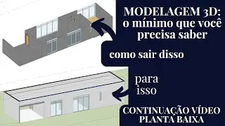 Modelagem 3D: o mínimo que você precisa saber! (continuação planta baixa)