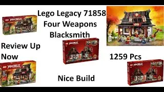 Lego Ninjago Legacy 71858 1259 PCS ages 14+ Review Up Now
