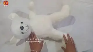 Soft Toys Diy.....Standing Teddy Bear at home in easy way in hindi