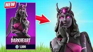 NEW DARKHEART Skin Gameplay in FORTNITE!
