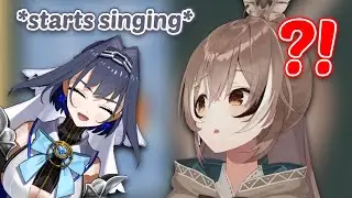 Kronii joins Mumei karaoke and made her speechless