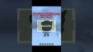 How to get ตัวใน Bedge #roblox #robloxth #ultraman #fyp