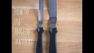 How to use an angled spatula - by Minh Cakes