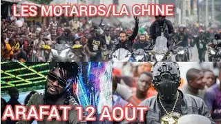 Hommage &agrave; dj Arafat : Parades des motards ses fans, les chinois