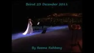Fayrouz Christmas 23 December 2011 by Reema Rahbany