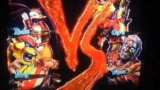 Street Fighter X Tekken [XBOX 360] - King (Alex) & Ibuki vs Brian (Urien) & Ogre (Gill)
