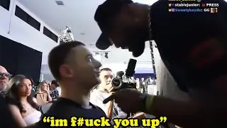 Lacy Gets Pressed By Rampage Jackson