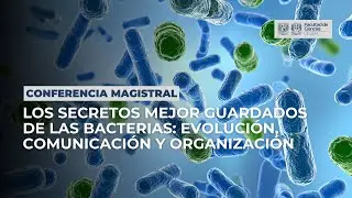 Conferencia - Los secretos mejor guardados de las bacterias: Evolución, comunicación y organización