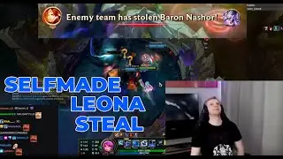 VIT Selfmade Leona Baron Steal from Jankos 🐉 😤