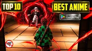Top 10 Best ANIME Games For Android In 2025 | High Graphics (OPENWORLD)
