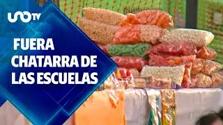 Fuera chatarra de las escuelas, promueven alimentos saludables