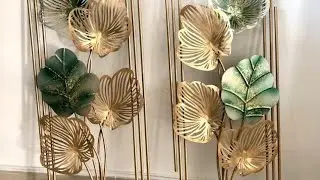 Metal art Latest wrought iron & metal furniture wall decor design