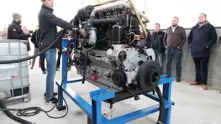 Prvn&iacute; start motoru Slovensk&eacute; Strely