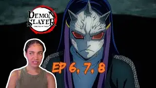 TANJIRO'S FIRST MISSION | Demon Slayer Reaction | Season 1 Episode 6, 7 & 8
