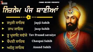 Panj Bania Da Path \\ Nitnem Sahib With Lyrics \\ Nitnem Sahib Da Path \\ ਨਿਤਨੇਮ ਪੰਜ ਬਾਣੀਆ ਦਾ ਪਾਠ
