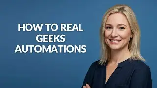 How to Real Geeks Automations - Julia'sTutorials