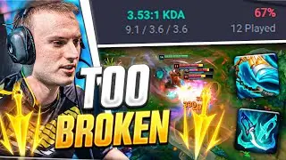 PERKZ IS ABUSING THIS CHAMP+BUILD FOR FREE ELO // Perkz Highlights