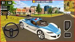 4K Direksiyonlu polis arabası oyunu 3D #69 Police Drift Car Driving || Polis arabası oyunları (2025)