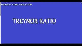 Treynor Ratio