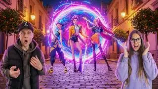 &iexcl;Las Guerreras K-POP llegaron a nuestro mundo! | Arina Dance Stories