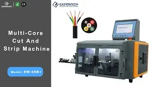 EW 05B+Fully Automatic Multi conductor Cable Stripping Machine  EASTONTECH